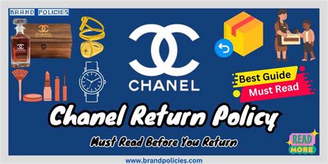 chanel return policy perfume|discontuned services from chanel.